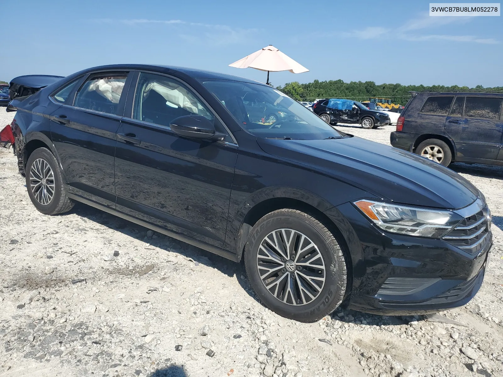 2020 Volkswagen Jetta S VIN: 3VWCB7BU8LM052278 Lot: 66397564