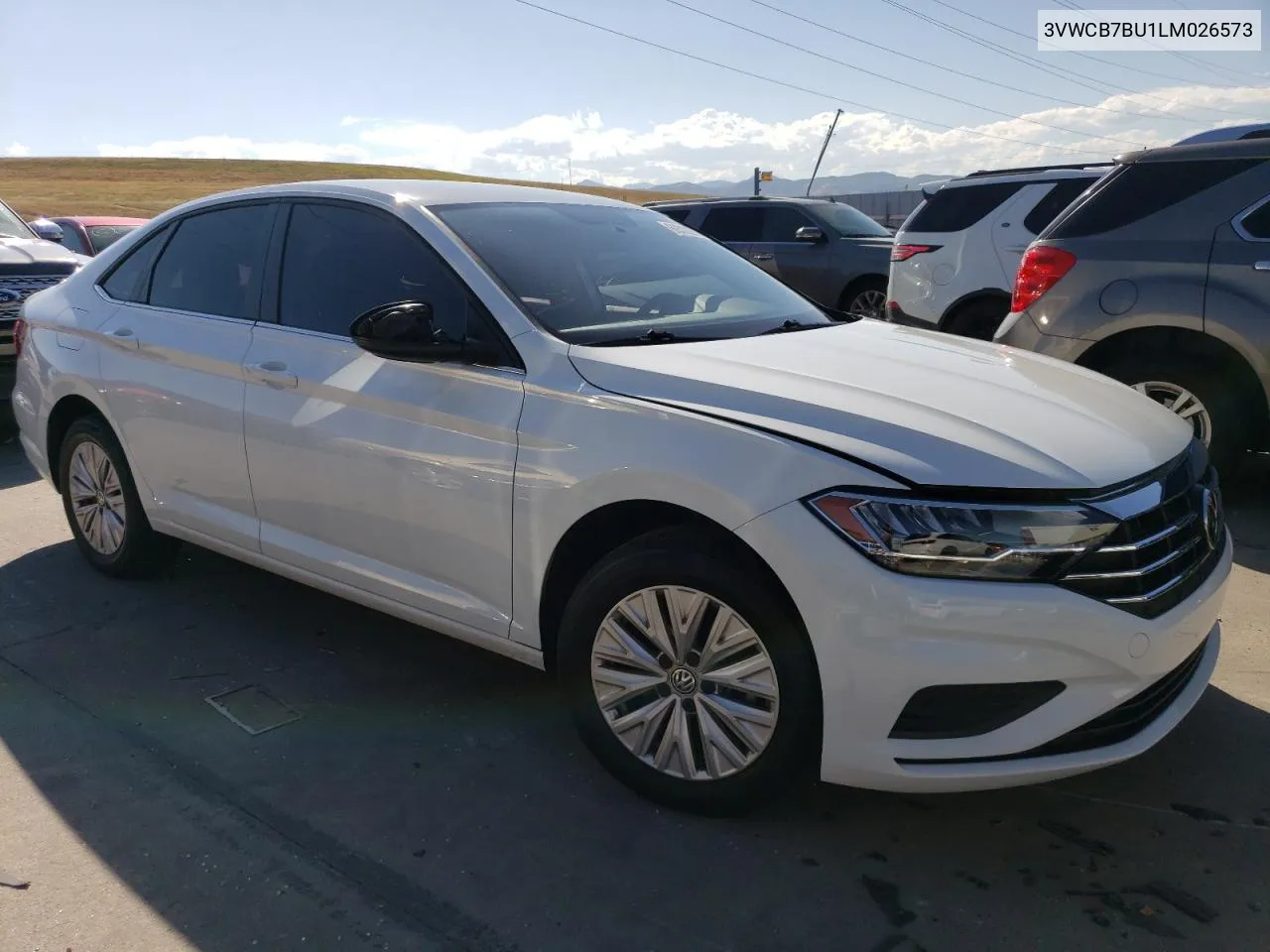 2020 Volkswagen Jetta S VIN: 3VWCB7BU1LM026573 Lot: 69310374