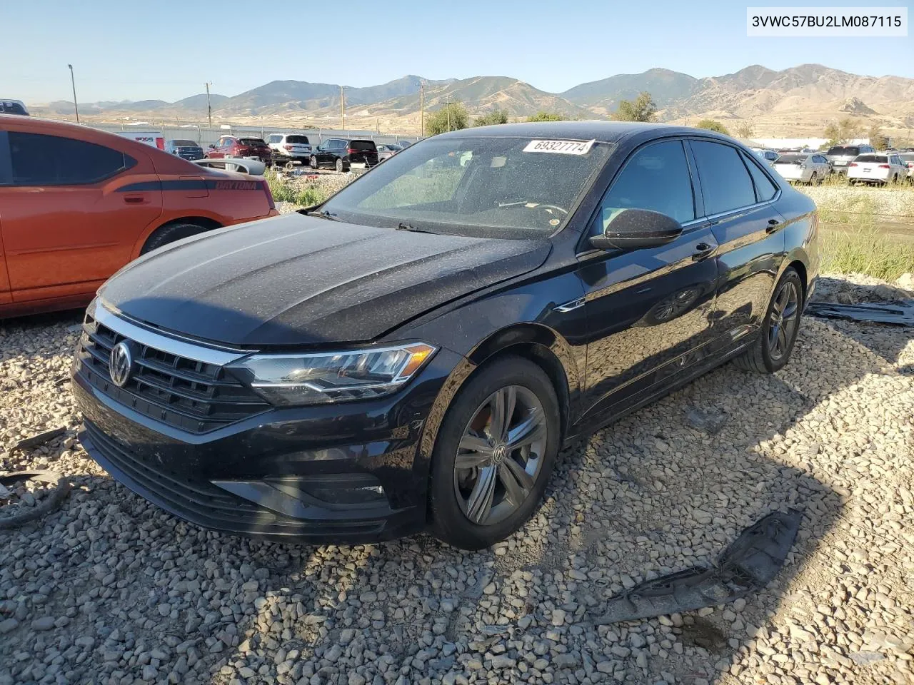 2020 Volkswagen Jetta S VIN: 3VWC57BU2LM087115 Lot: 69327774