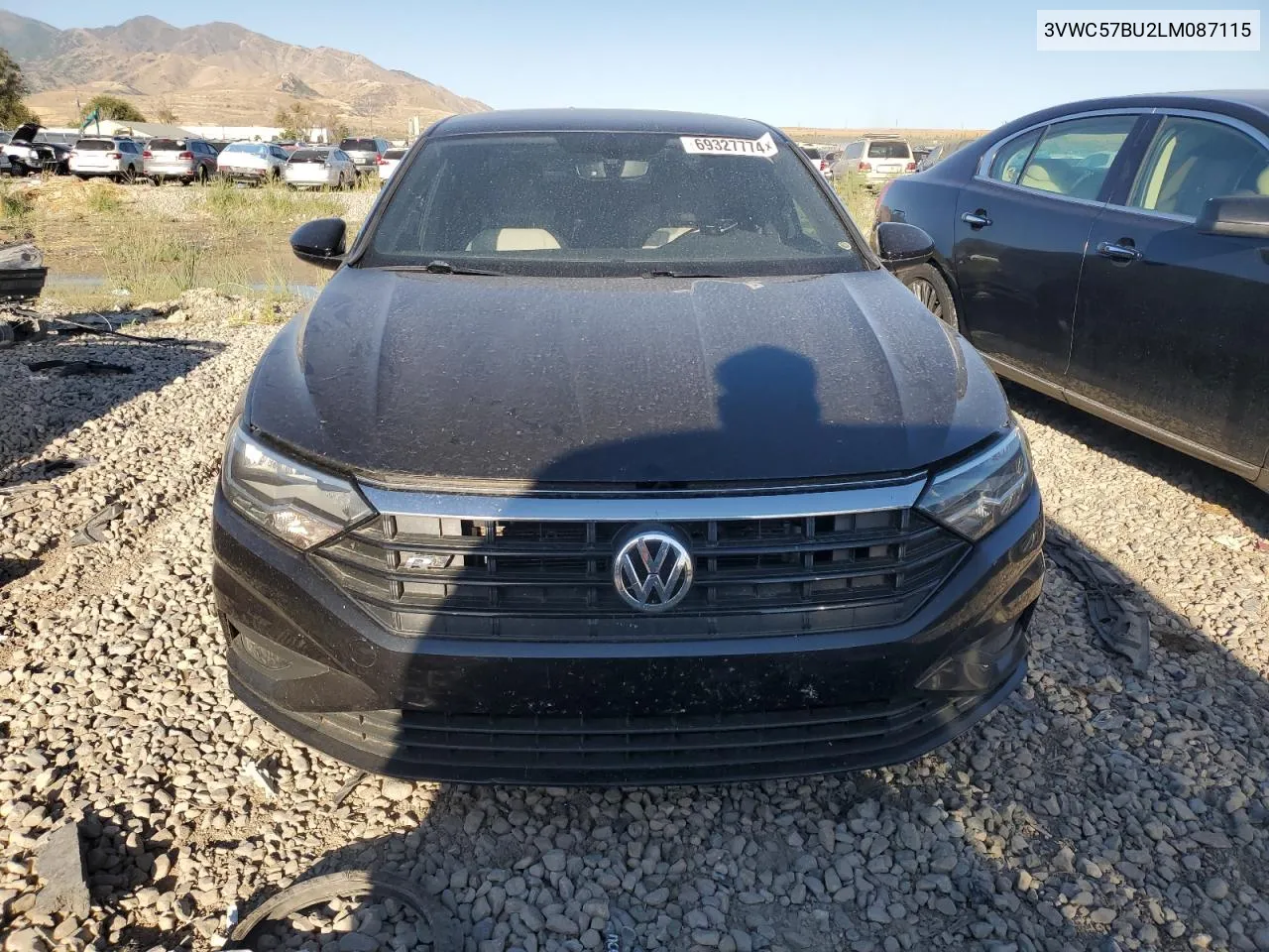 2020 Volkswagen Jetta S VIN: 3VWC57BU2LM087115 Lot: 69327774