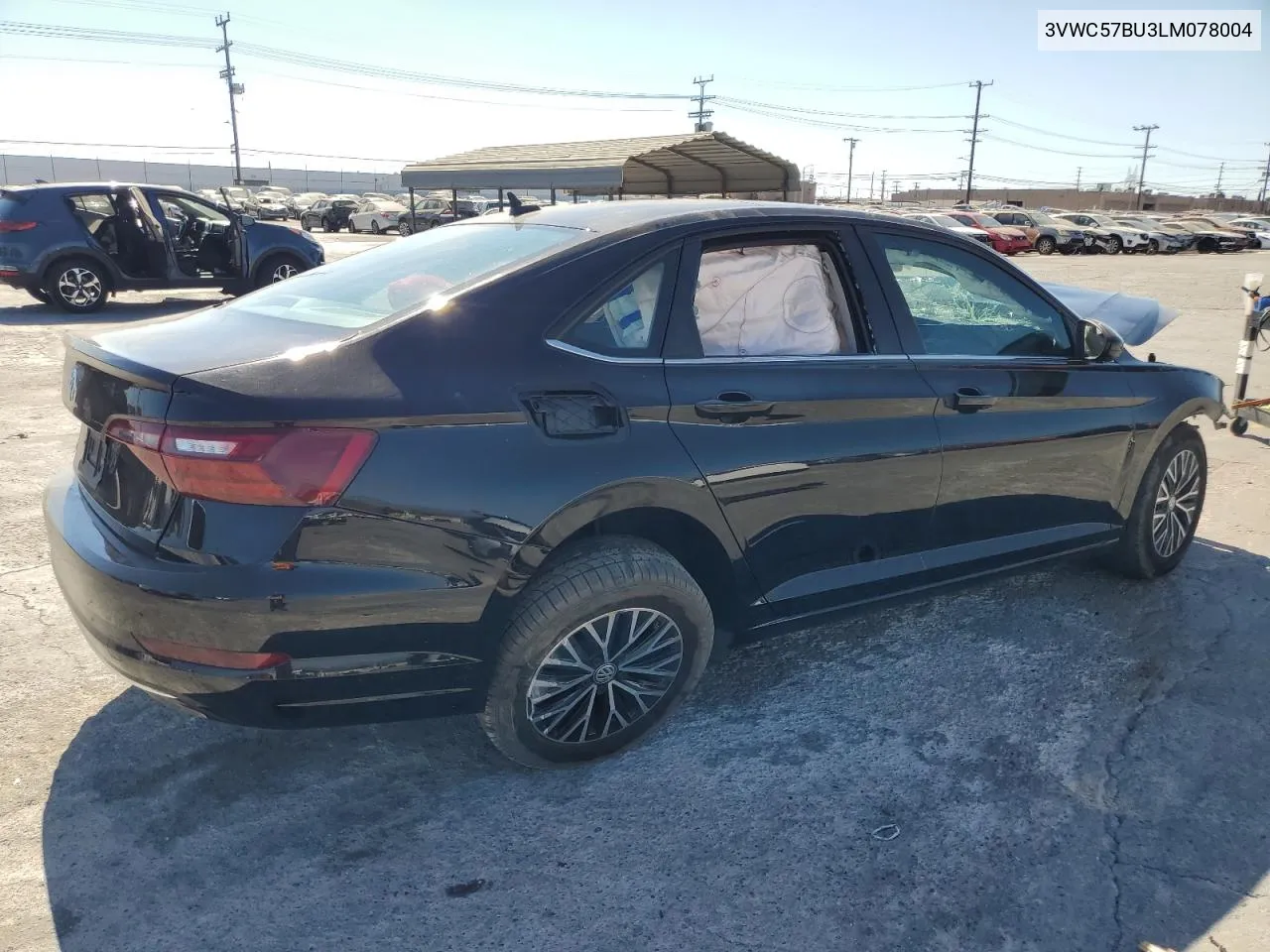 2020 Volkswagen Jetta S VIN: 3VWC57BU3LM078004 Lot: 70257014