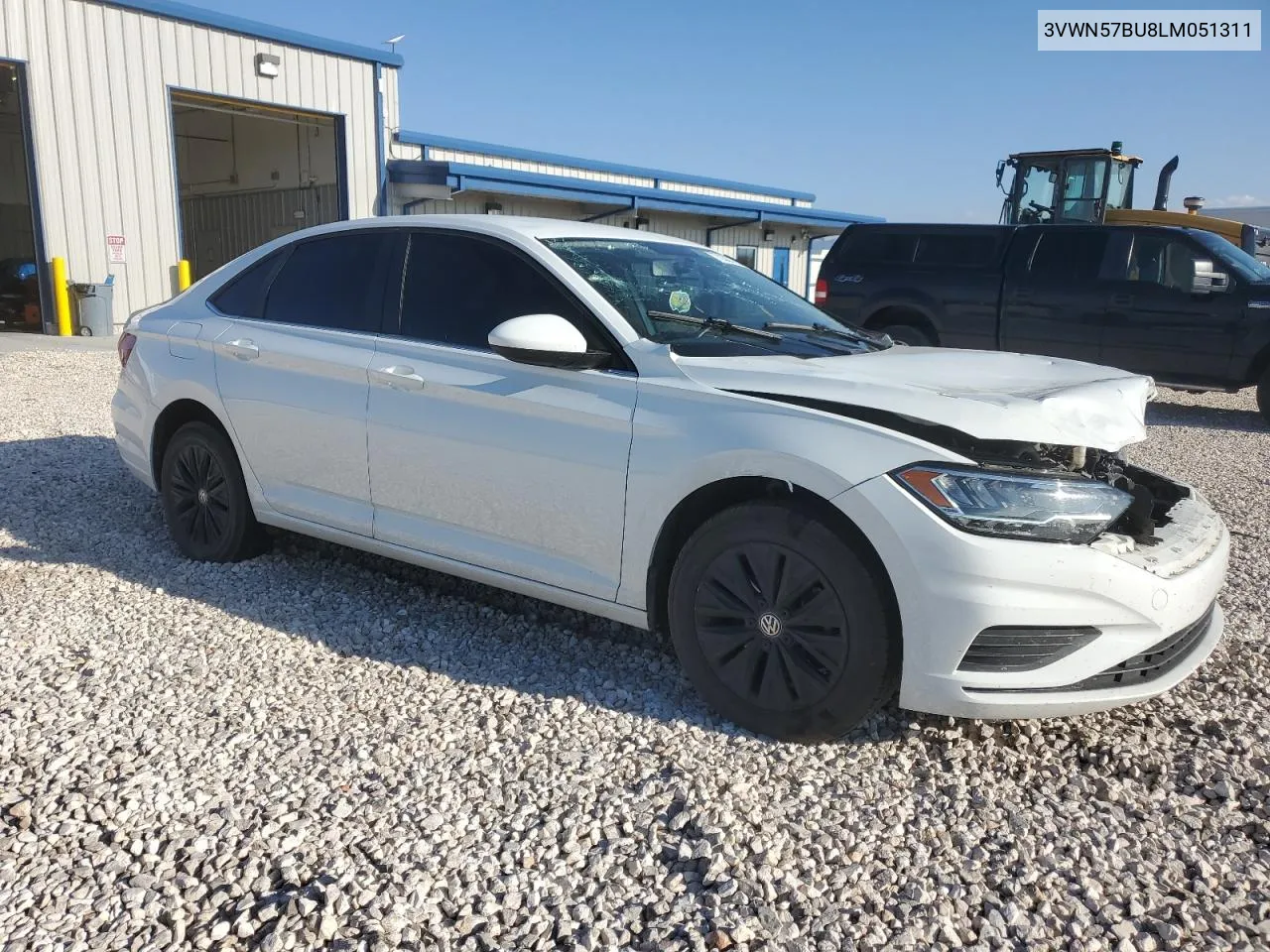 2020 Volkswagen Jetta S VIN: 3VWN57BU8LM051311 Lot: 70327794