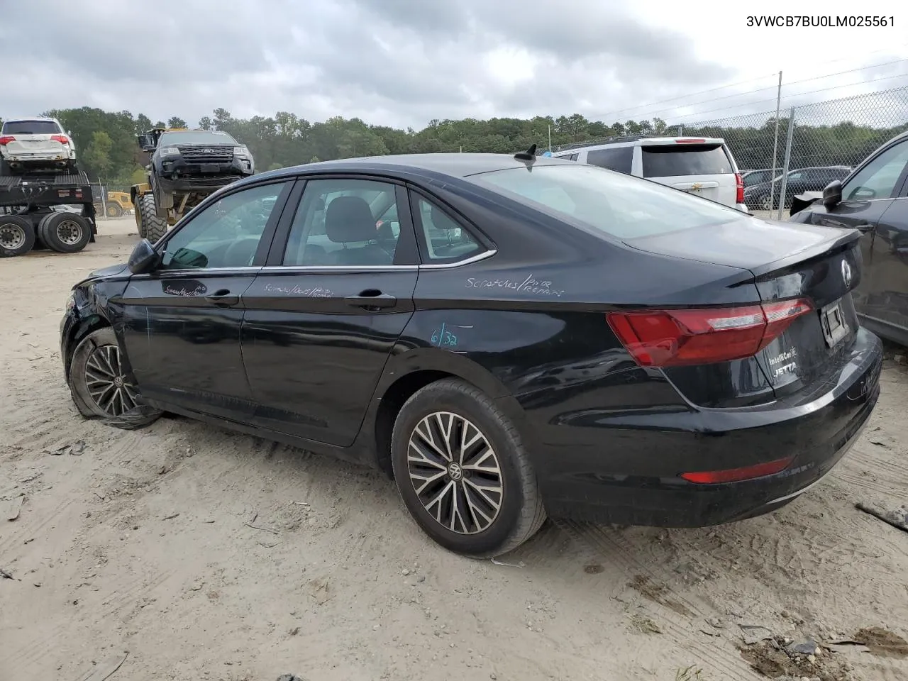 2020 Volkswagen Jetta S VIN: 3VWCB7BU0LM025561 Lot: 70489954