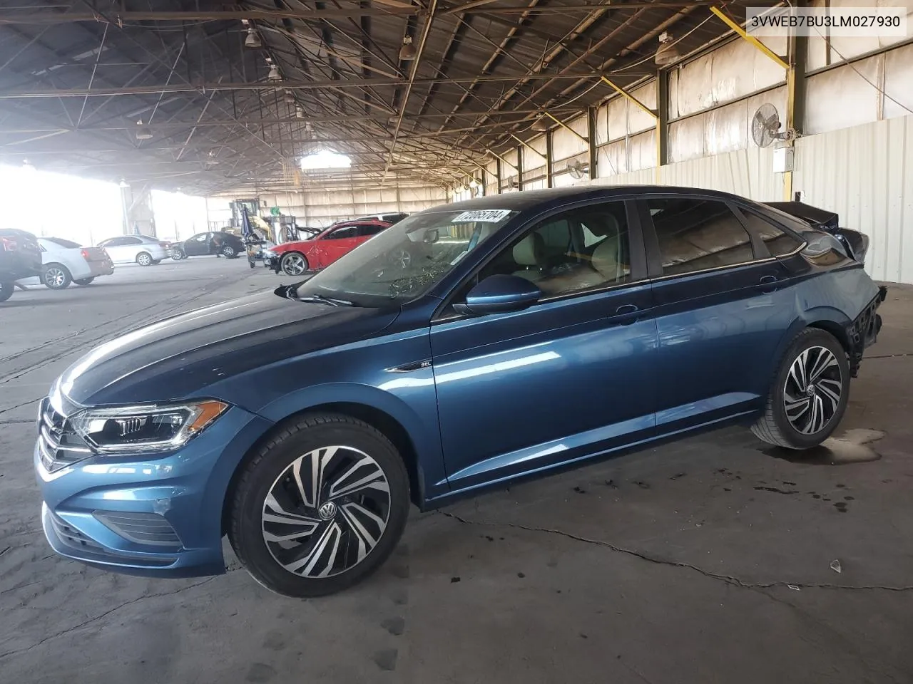 2020 Volkswagen Jetta Sel VIN: 3VWEB7BU3LM027930 Lot: 72065704