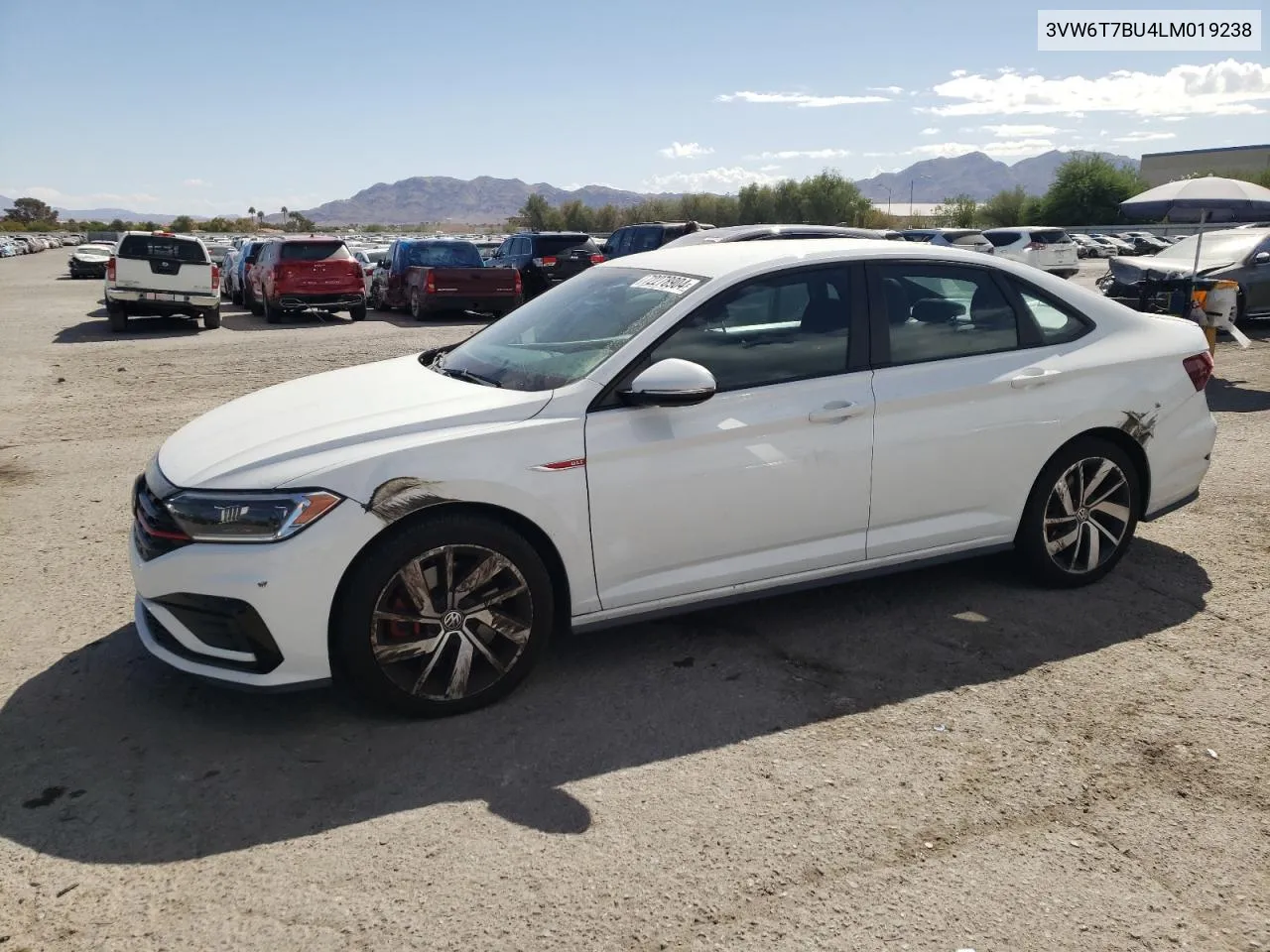 2020 Volkswagen Jetta Gli VIN: 3VW6T7BU4LM019238 Lot: 72278904