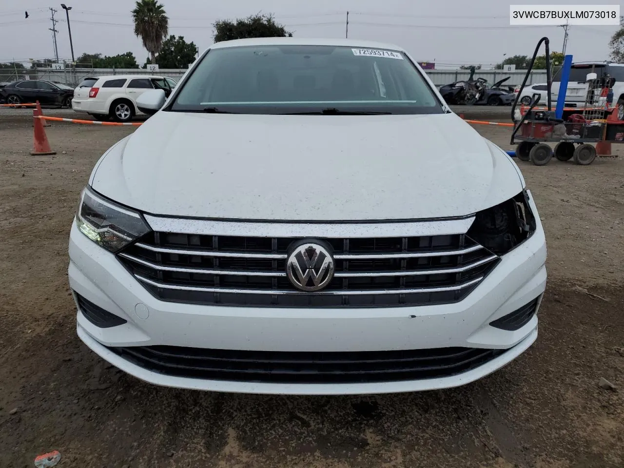 2020 Volkswagen Jetta S VIN: 3VWCB7BUXLM073018 Lot: 72593714