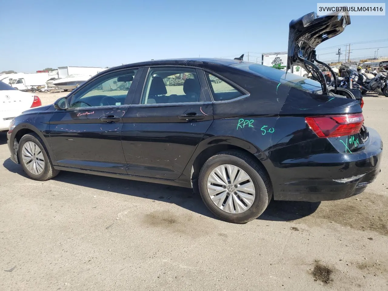 2020 Volkswagen Jetta S VIN: 3VWCB7BU5LM041416 Lot: 74400374