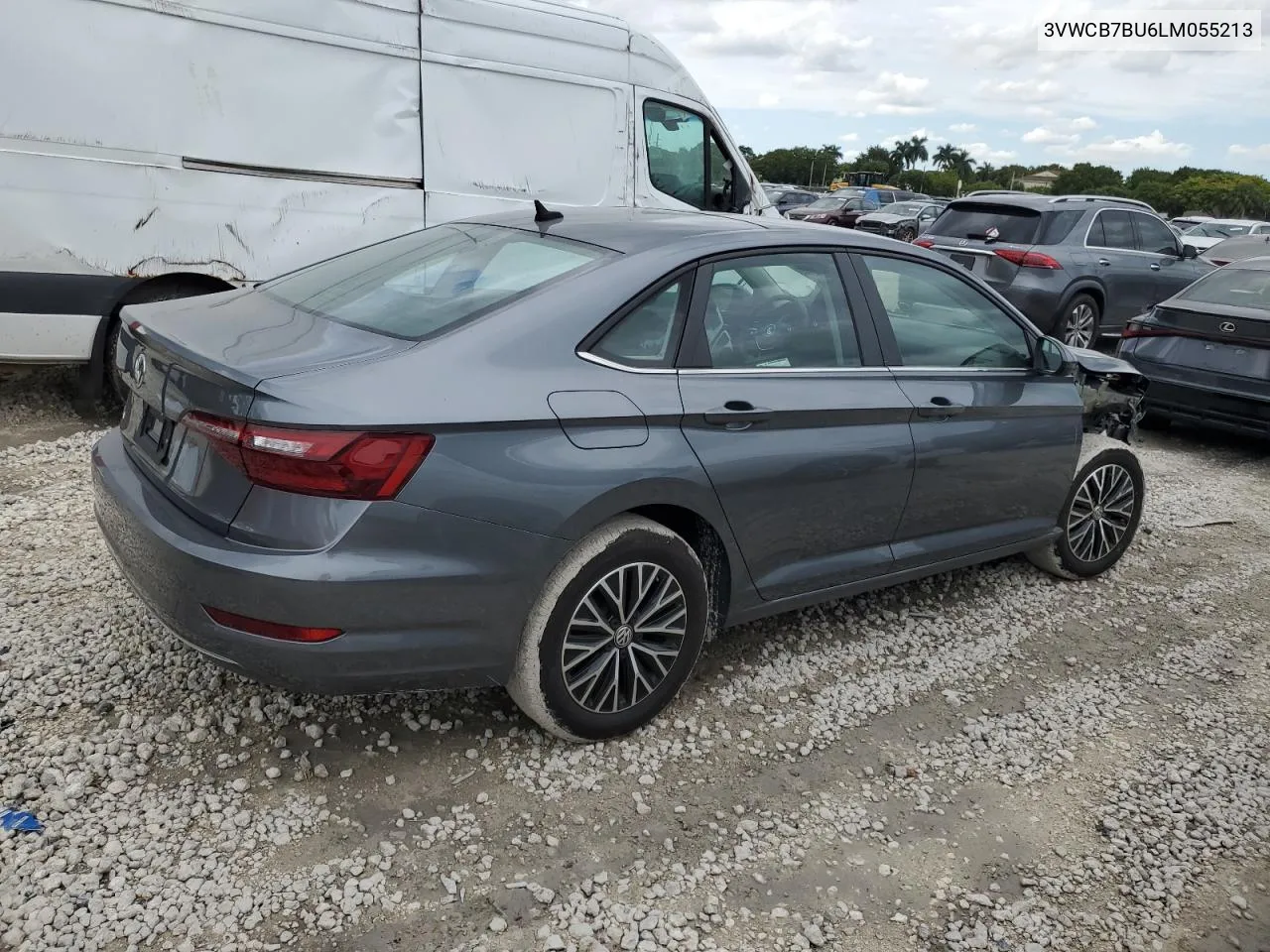 2020 Volkswagen Jetta S VIN: 3VWCB7BU6LM055213 Lot: 74591494