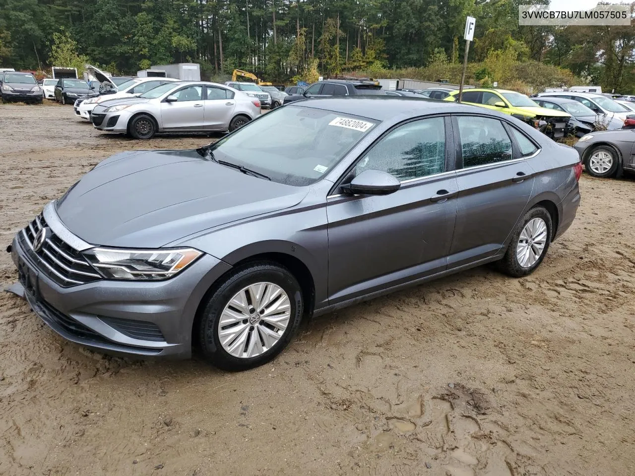 2020 Volkswagen Jetta S VIN: 3VWCB7BU7LM057505 Lot: 74882004