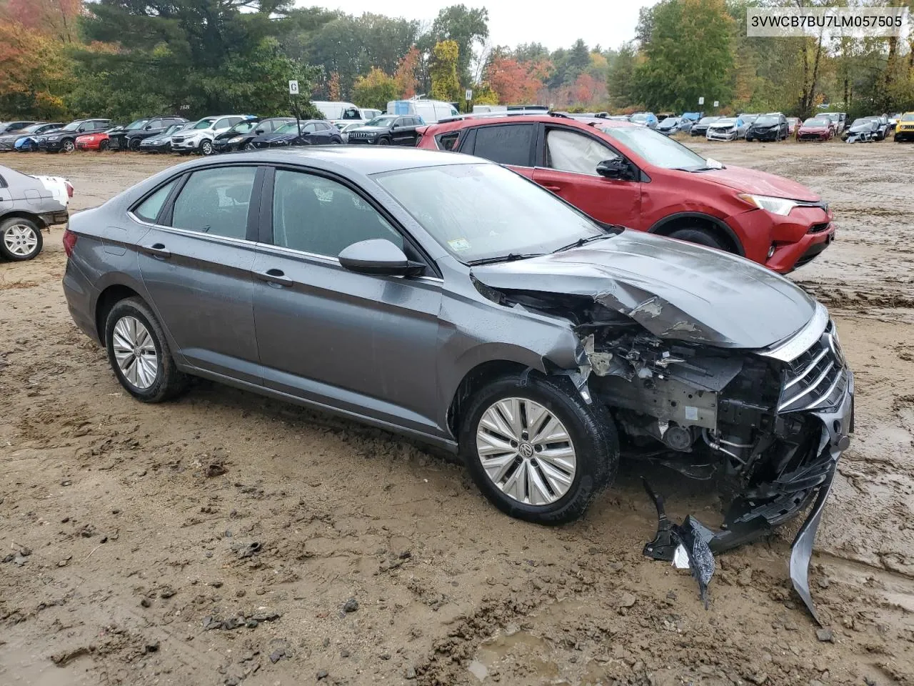 2020 Volkswagen Jetta S VIN: 3VWCB7BU7LM057505 Lot: 74882004