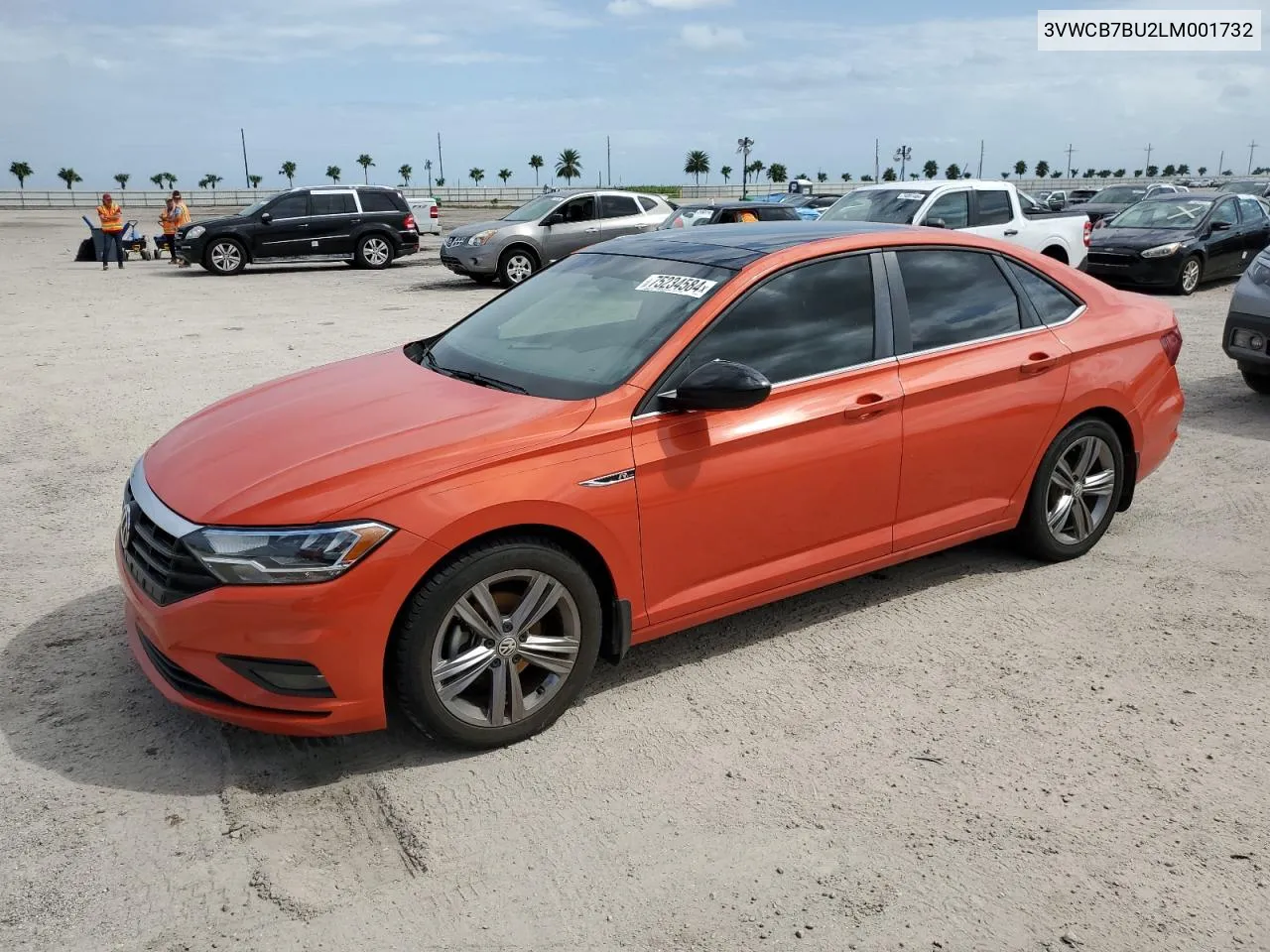 2020 Volkswagen Jetta S VIN: 3VWCB7BU2LM001732 Lot: 75234584