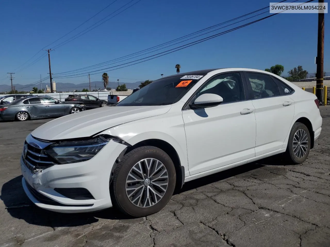 2020 Volkswagen Jetta S VIN: 3VWCB7BU6LM054224 Lot: 75338704