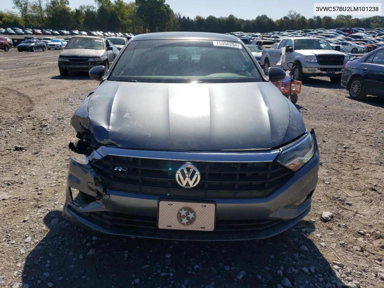 2020 Volkswagen Jetta S VIN: 3VWC57BU2LM101238 Lot: 75350284