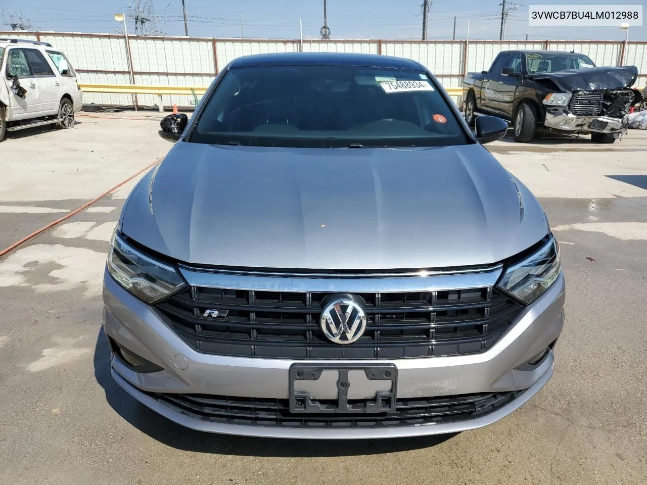 2020 Volkswagen Jetta S VIN: 3VWCB7BU4LM012988 Lot: 75488934