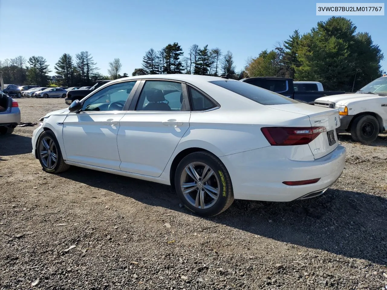 2020 Volkswagen Jetta S VIN: 3VWCB7BU2LM017767 Lot: 75593164