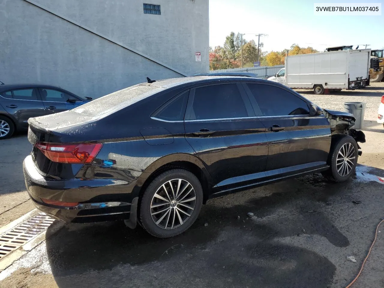 2020 Volkswagen Jetta Sel VIN: 3VWEB7BU1LM037405 Lot: 75662324