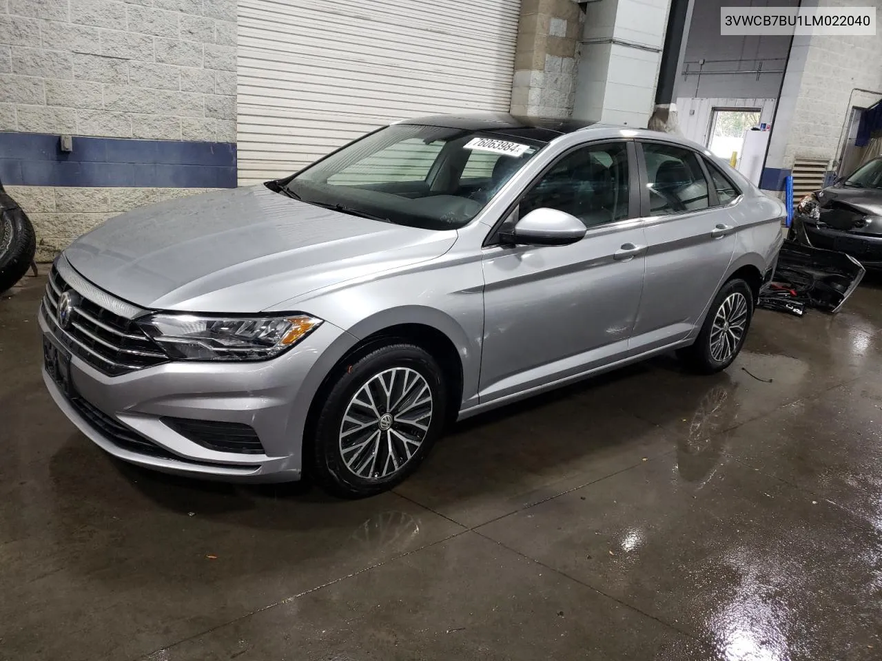 2020 Volkswagen Jetta S VIN: 3VWCB7BU1LM022040 Lot: 76063984