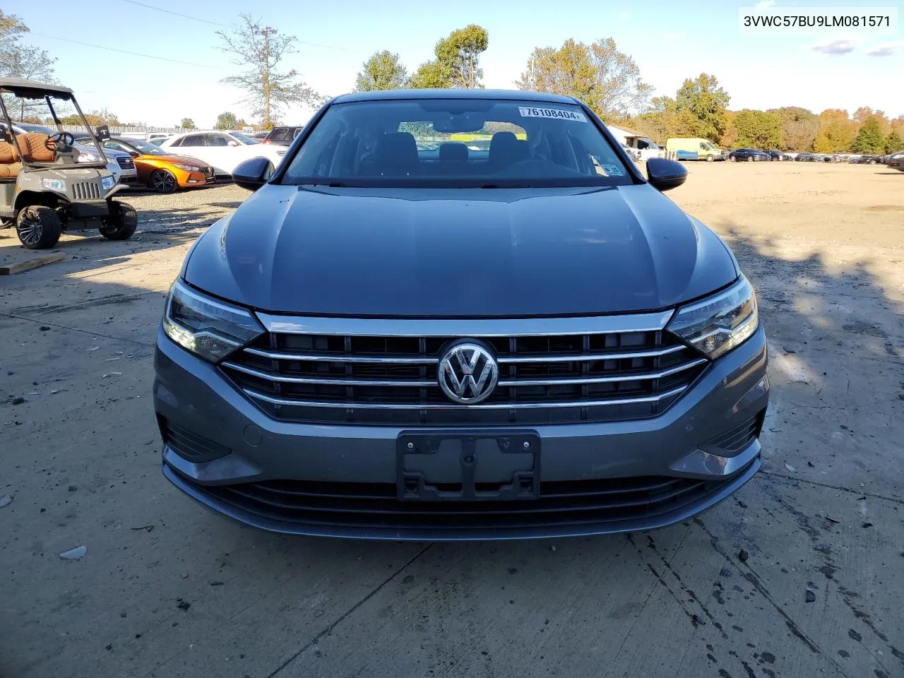 2020 Volkswagen Jetta S VIN: 3VWC57BU9LM081571 Lot: 76108404