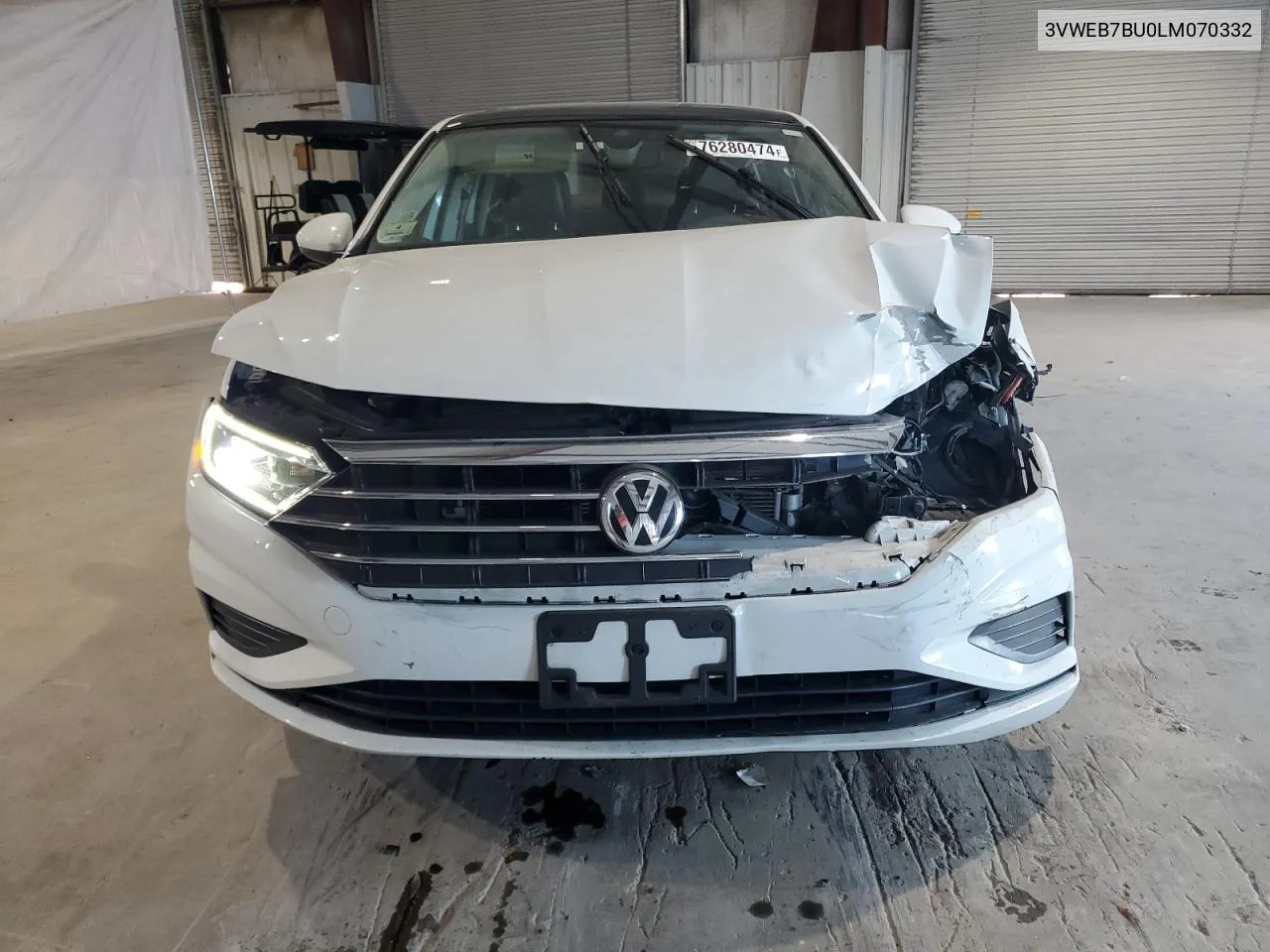 2020 Volkswagen Jetta Sel VIN: 3VWEB7BU0LM070332 Lot: 76280474