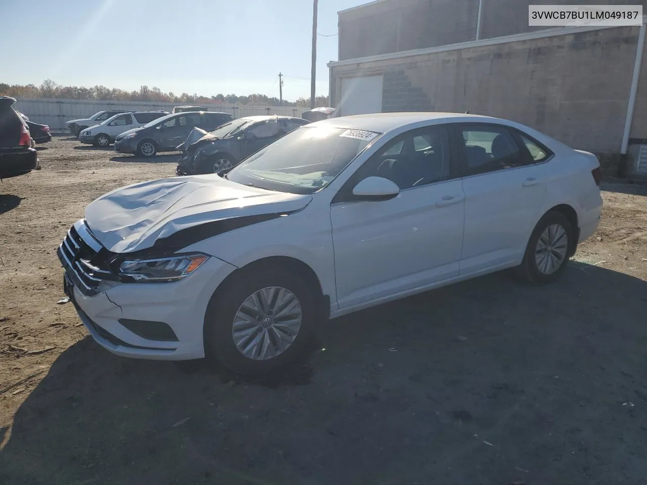 2020 Volkswagen Jetta S VIN: 3VWCB7BU1LM049187 Lot: 76936924