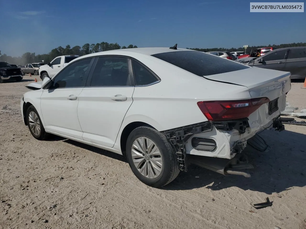 2020 Volkswagen Jetta S VIN: 3VWCB7BU7LM035472 Lot: 76993084