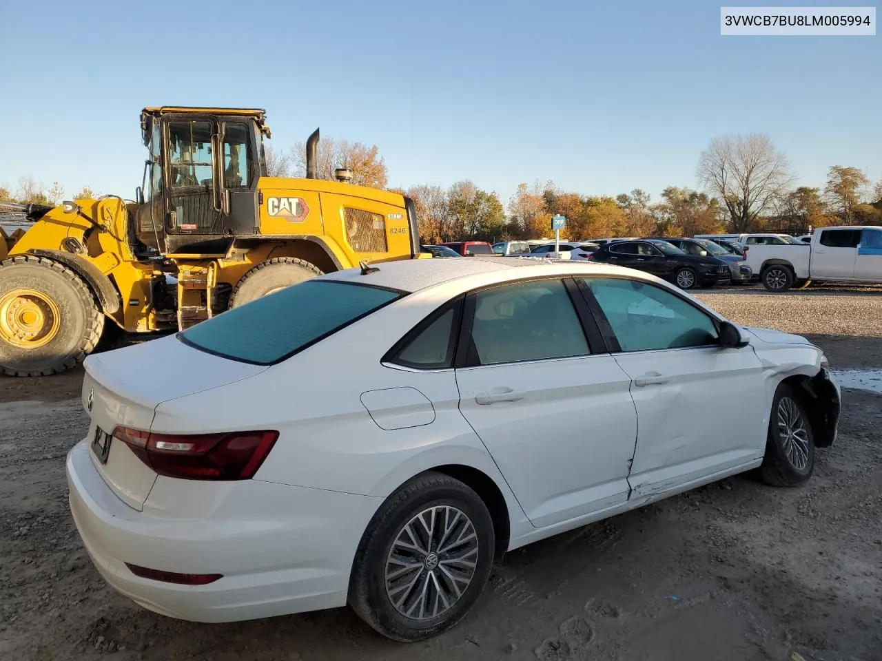 2020 Volkswagen Jetta S VIN: 3VWCB7BU8LM005994 Lot: 77481294