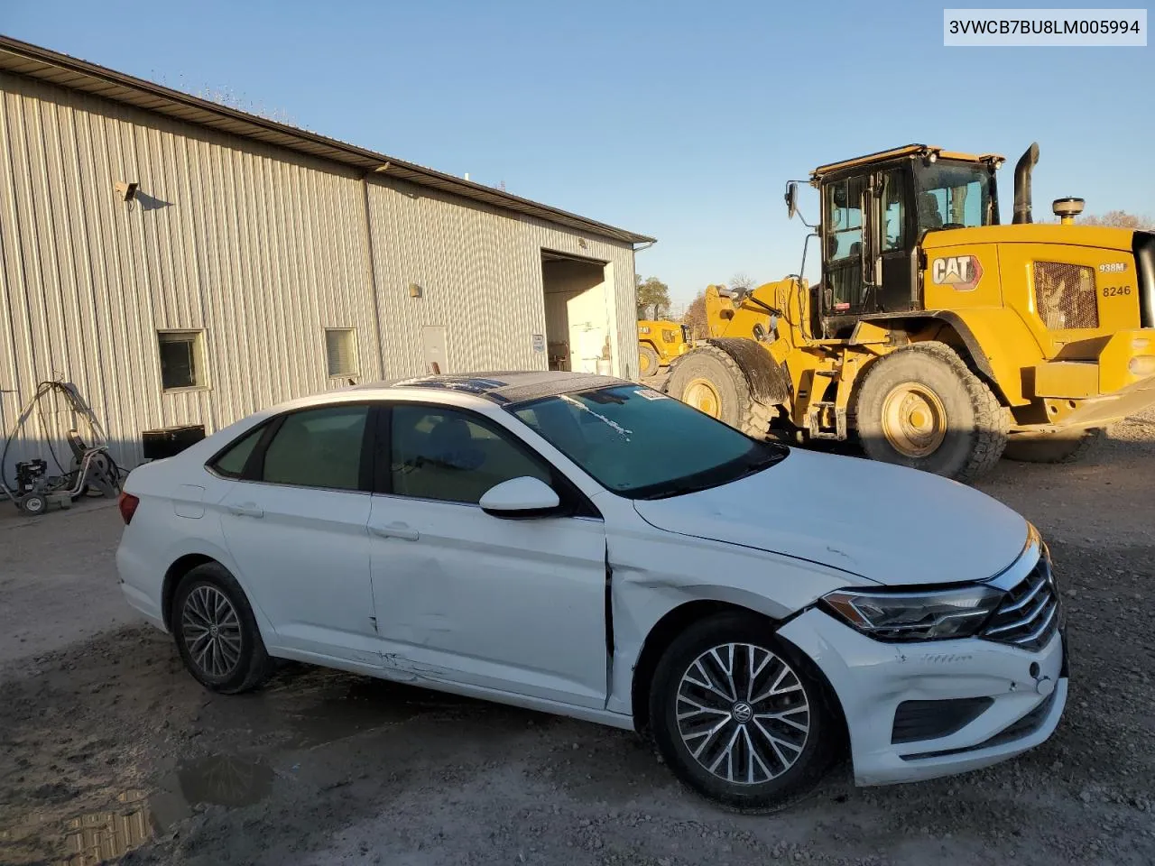 2020 Volkswagen Jetta S VIN: 3VWCB7BU8LM005994 Lot: 77481294