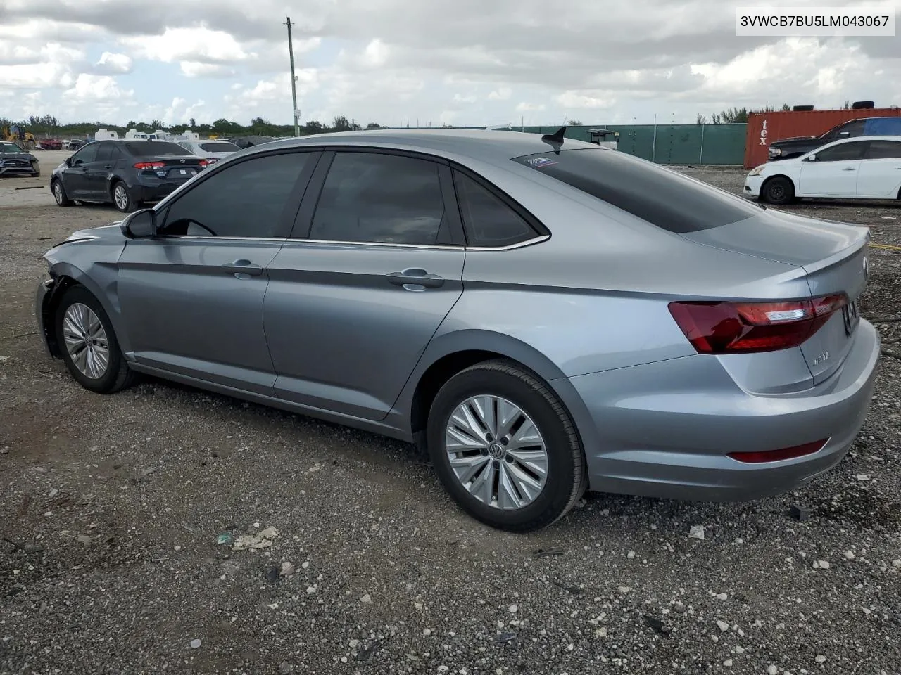 2020 Volkswagen Jetta S VIN: 3VWCB7BU5LM043067 Lot: 77606334