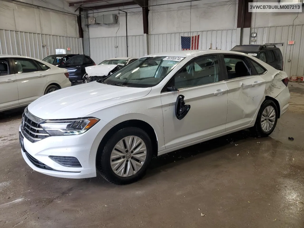 2020 Volkswagen Jetta S VIN: 3VWCB7BU8LM007213 Lot: 78205574