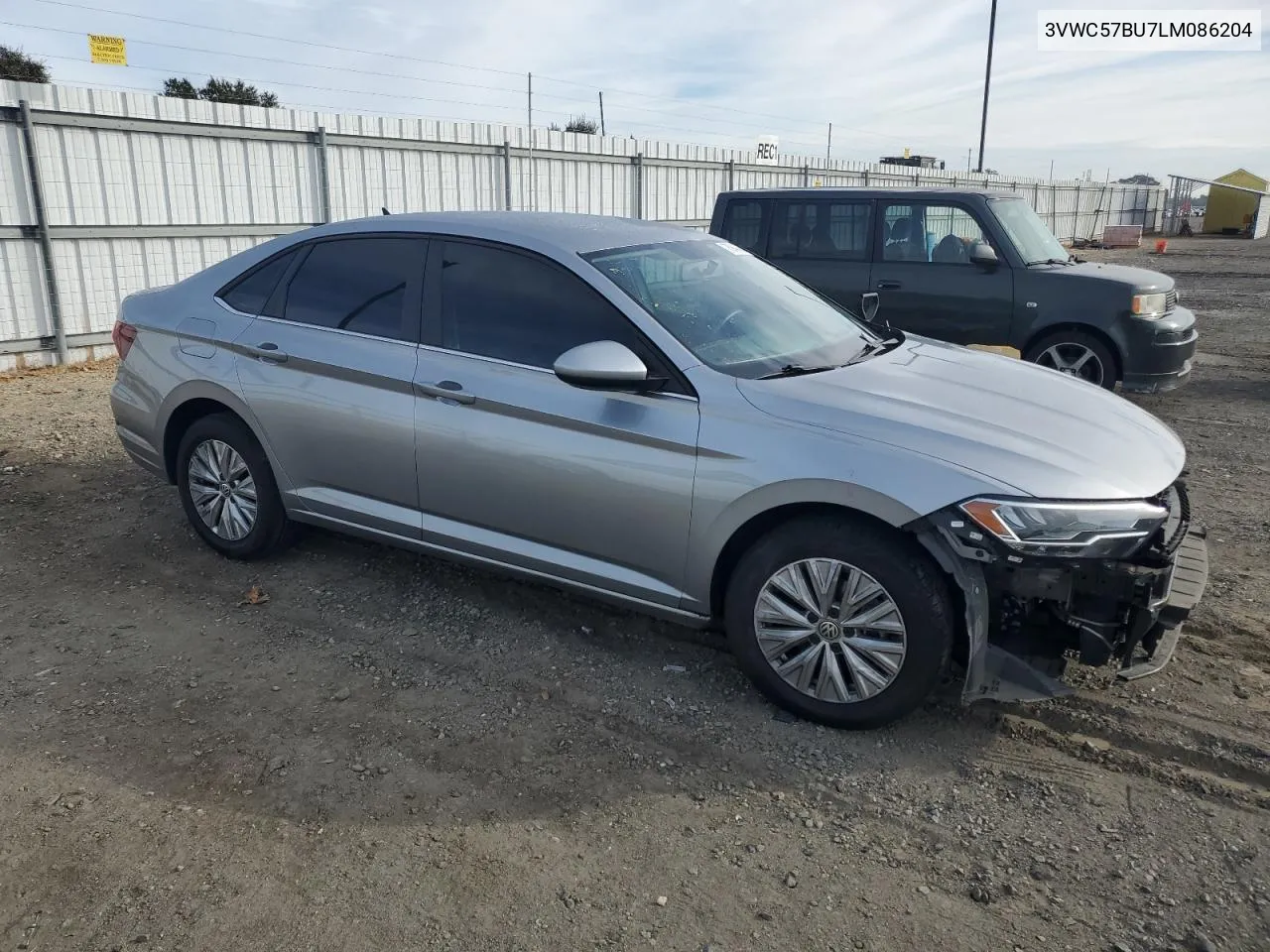 2020 Volkswagen Jetta S VIN: 3VWC57BU7LM086204 Lot: 78943764