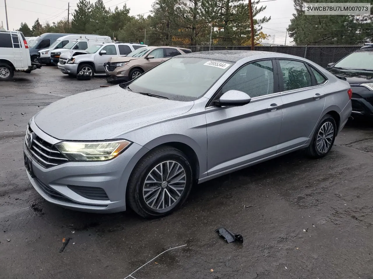 2020 Volkswagen Jetta S VIN: 3VWCB7BU7LM007073 Lot: 78955344