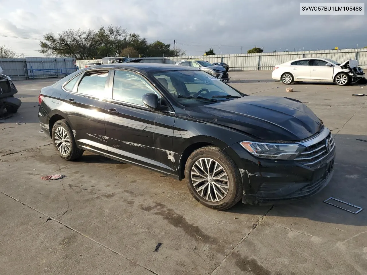 2020 Volkswagen Jetta S VIN: 3VWC57BU1LM105488 Lot: 79016254