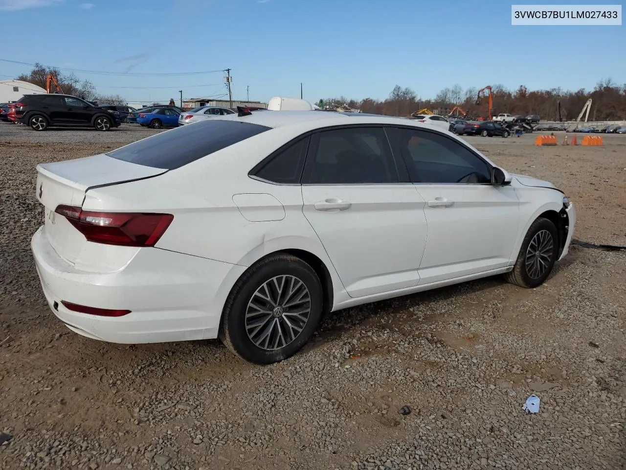 2020 Volkswagen Jetta S VIN: 3VWCB7BU1LM027433 Lot: 79598224