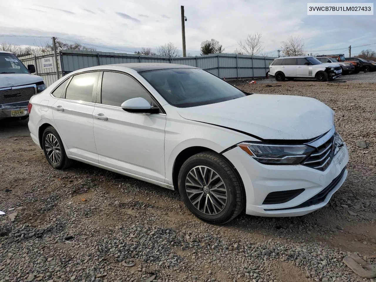 2020 Volkswagen Jetta S VIN: 3VWCB7BU1LM027433 Lot: 79598224