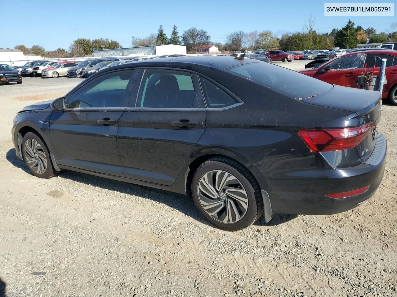 2020 Volkswagen Jetta Sel VIN: 3VWEB7BU1LM055791 Lot: 79822684