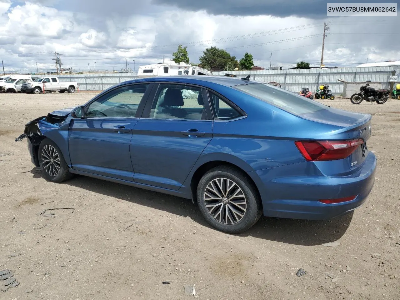 2021 Volkswagen Jetta S VIN: 3VWC57BU8MM062642 Lot: 58606874