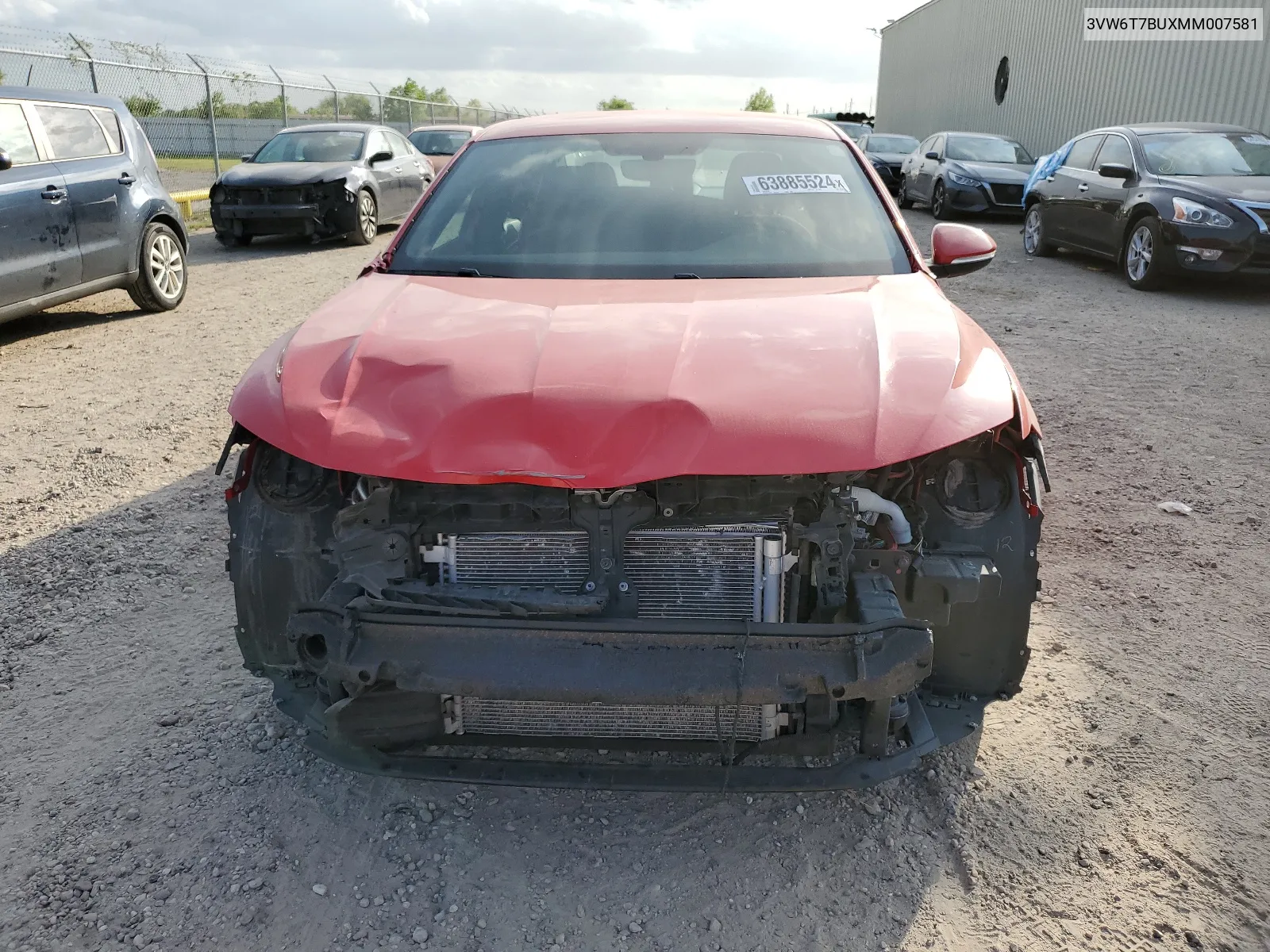 3VW6T7BUXMM007581 2021 Volkswagen Jetta Gli