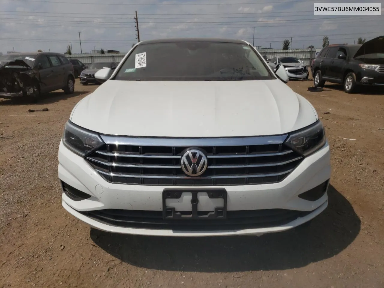 2021 Volkswagen Jetta Sel VIN: 3VWE57BU6MM034055 Lot: 67189134