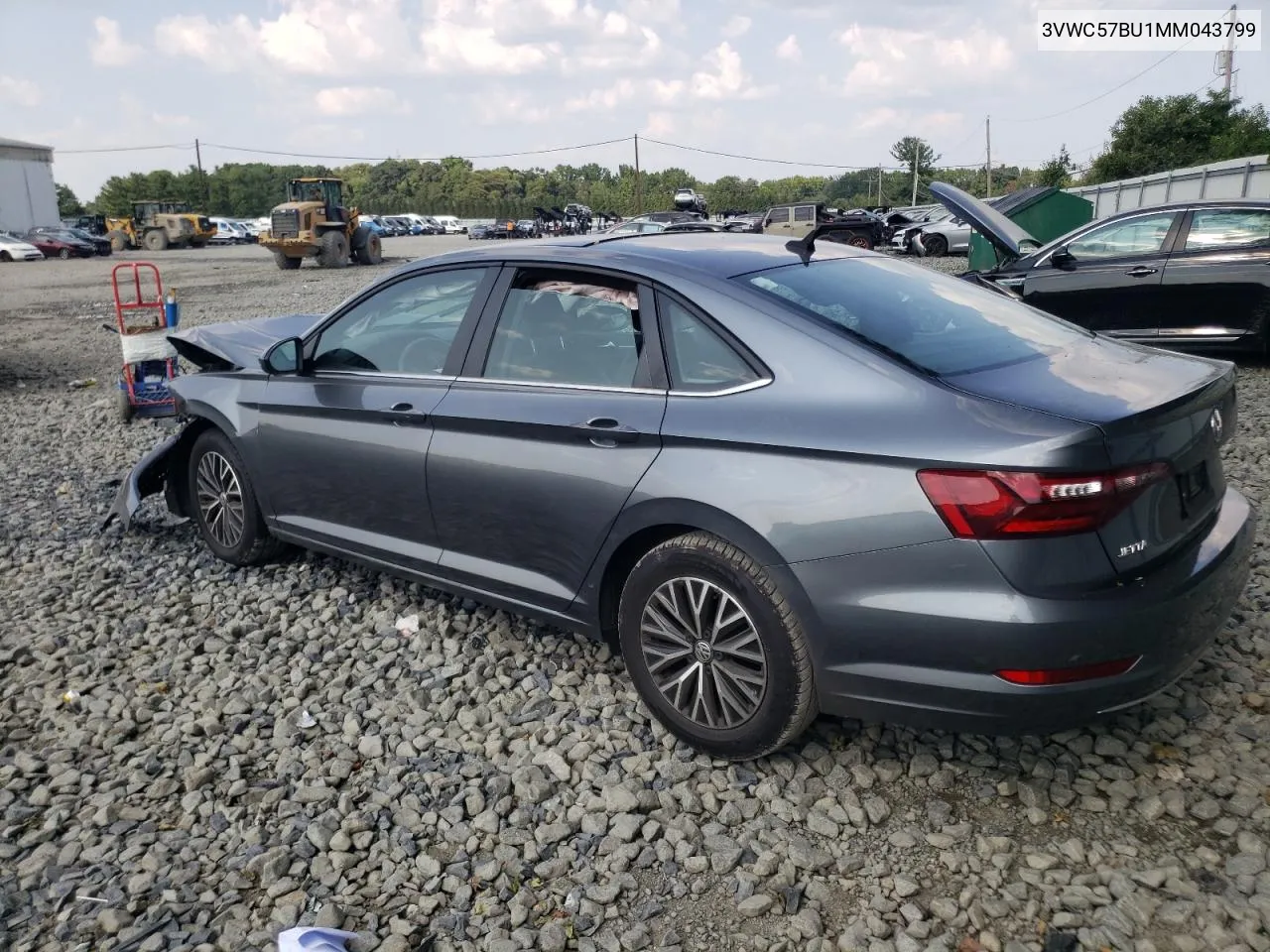 2021 Volkswagen Jetta S VIN: 3VWC57BU1MM043799 Lot: 67212014