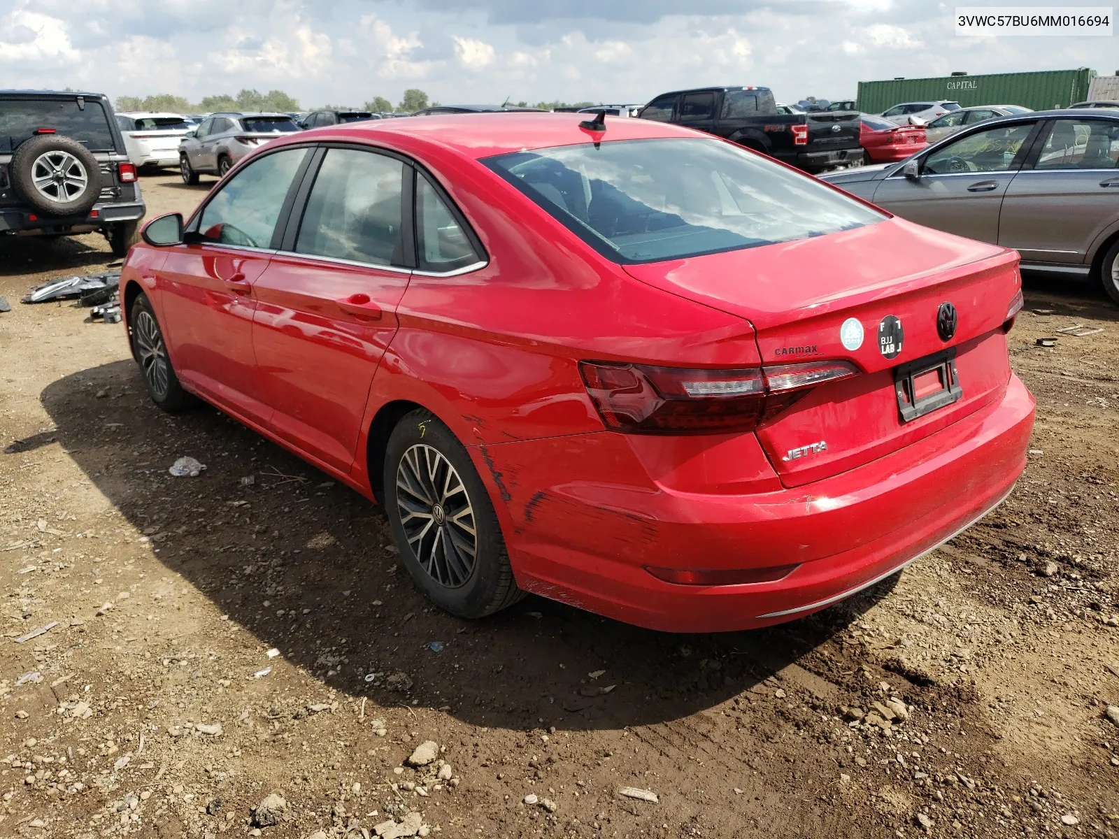 3VWC57BU6MM016694 2021 Volkswagen Jetta S