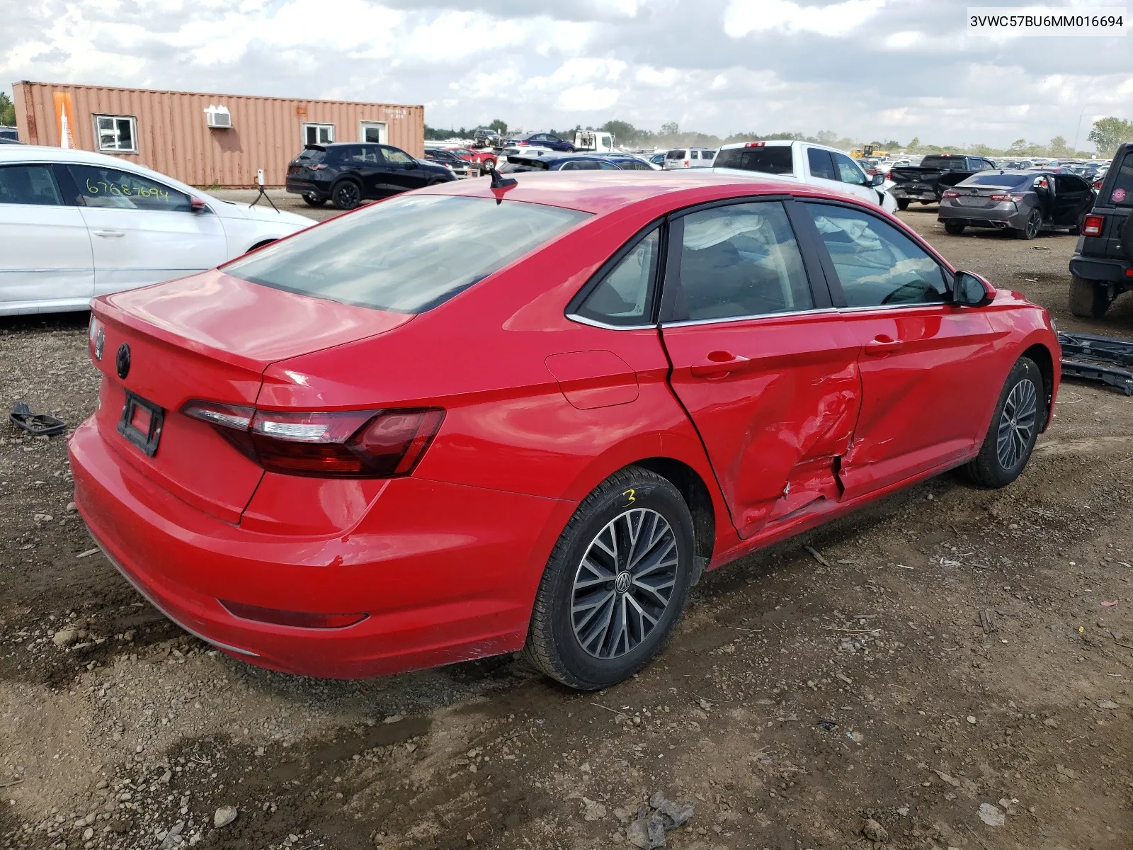 2021 Volkswagen Jetta S VIN: 3VWC57BU6MM016694 Lot: 67909274