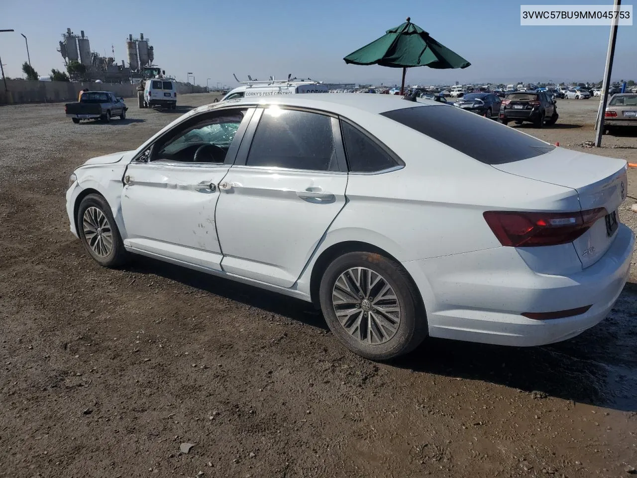 2021 Volkswagen Jetta S VIN: 3VWC57BU9MM045753 Lot: 68731474