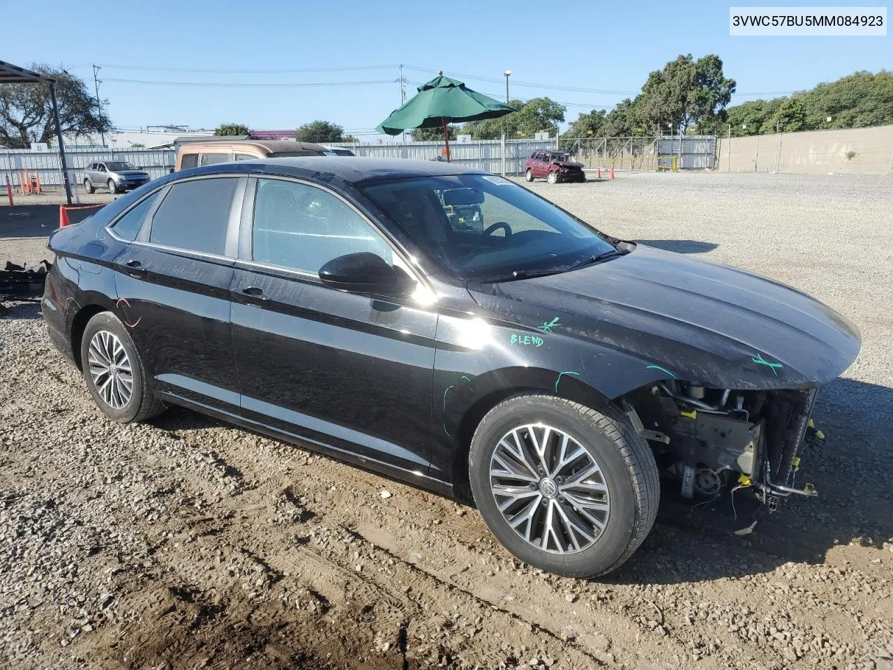 2021 Volkswagen Jetta S VIN: 3VWC57BU5MM084923 Lot: 69252344