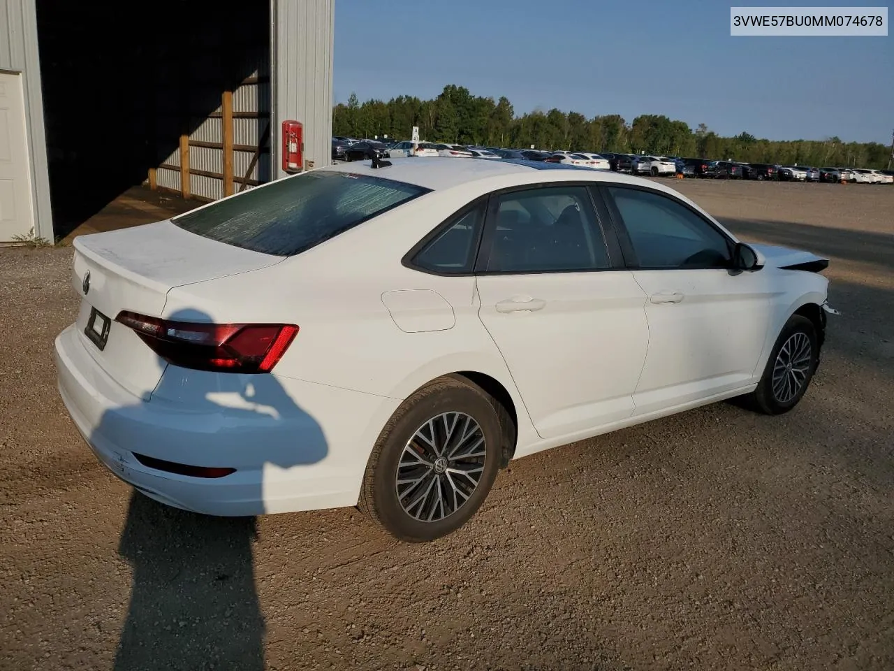 3VWE57BU0MM074678 2021 Volkswagen Jetta Sel