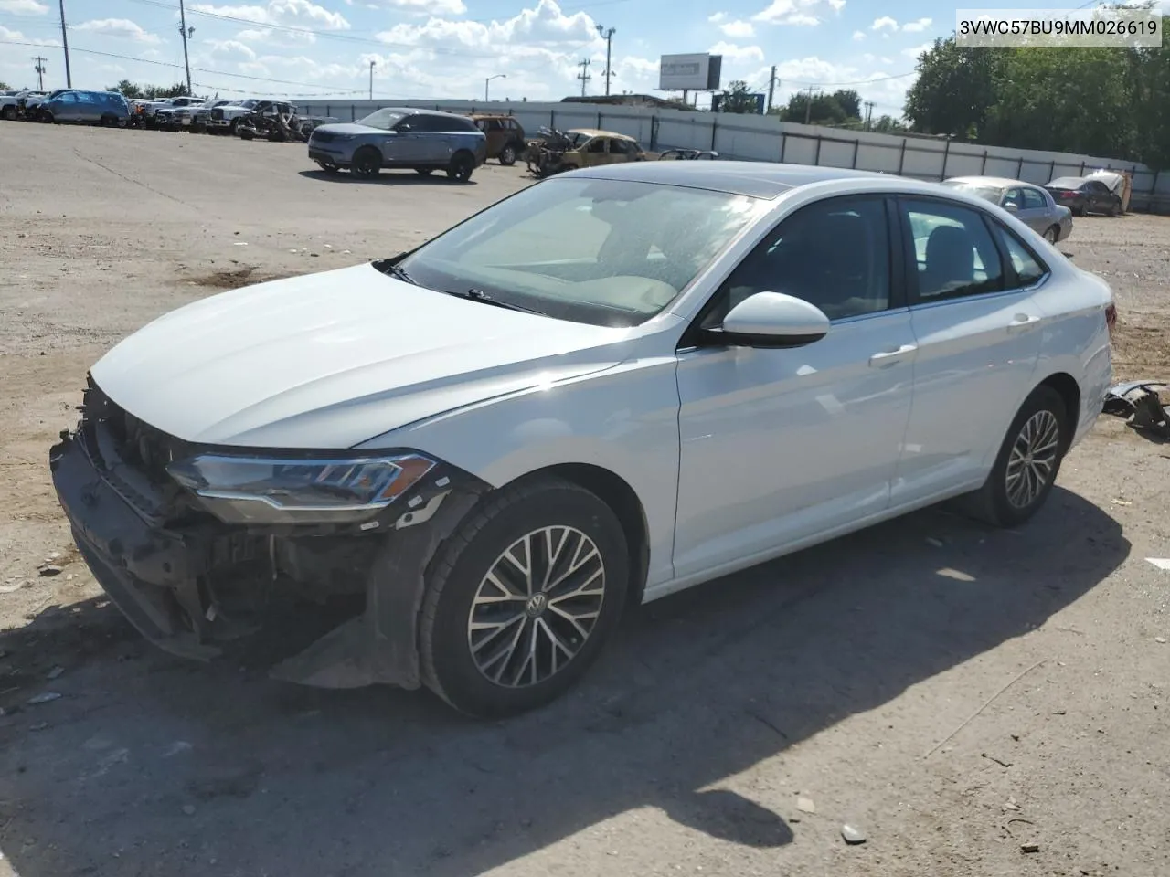 3VWC57BU9MM026619 2021 Volkswagen Jetta S