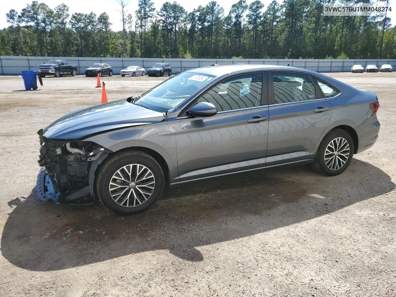 2021 Volkswagen Jetta S VIN: 3VWC57BU1MM048274 Lot: 70305084