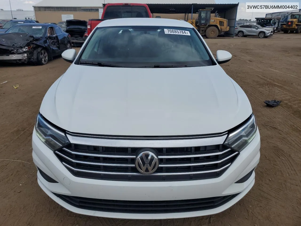 2021 Volkswagen Jetta S VIN: 3VWC57BU6MM004402 Lot: 70885784