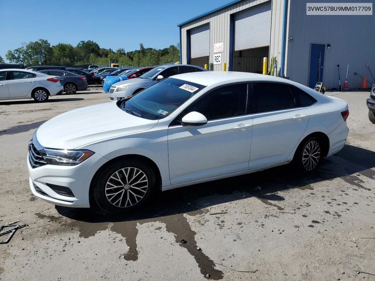 2021 Volkswagen Jetta S VIN: 3VWC57BU9MM017709 Lot: 71087044