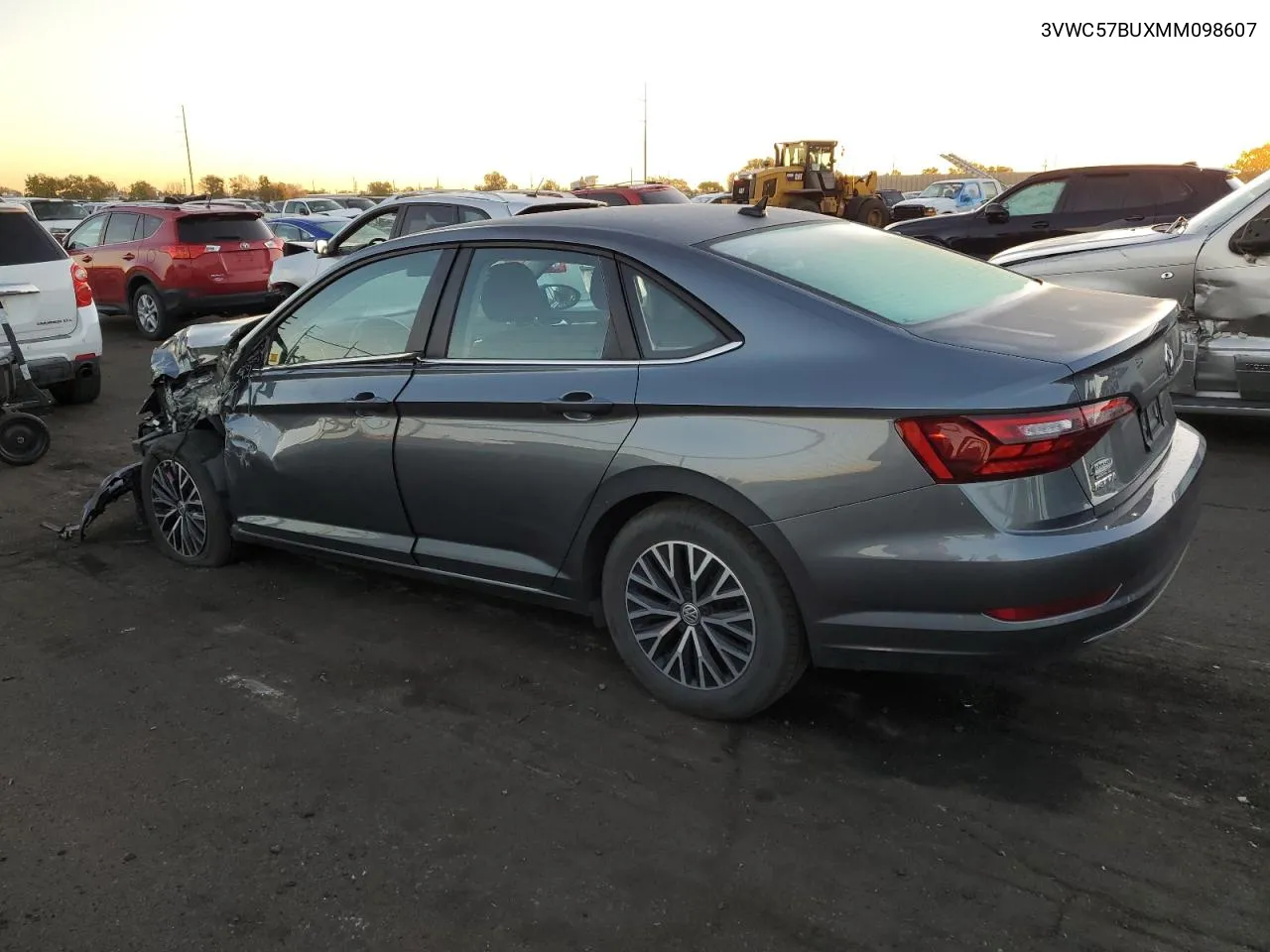 3VWC57BUXMM098607 2021 Volkswagen Jetta S