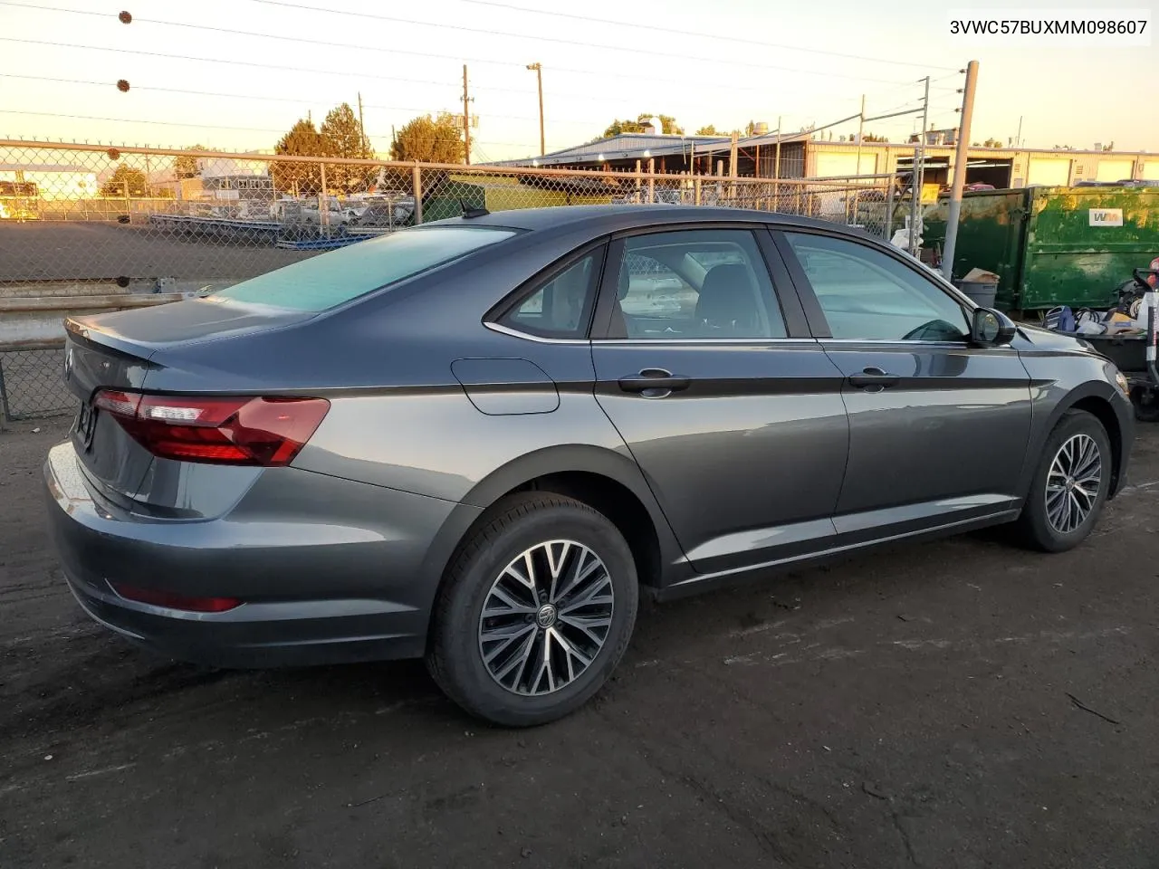 2021 Volkswagen Jetta S VIN: 3VWC57BUXMM098607 Lot: 72857644